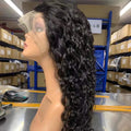 Wholesale Raw Indian Virgin Human Hair Hd Full Lace Frontal Wig Natural Transparent Lace Front Human Hair Wigs