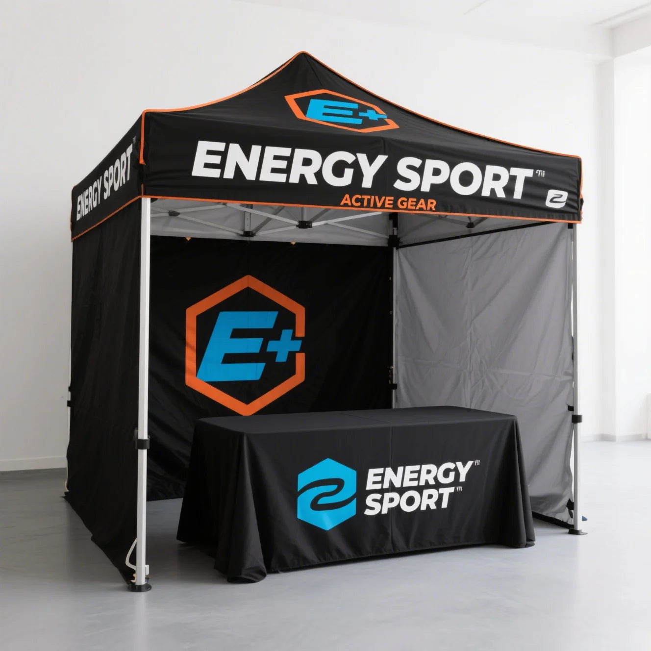 Sunshine Sourced Waterproof Customized Pop-up Tents with Logo Printed Gazebo-style Canopies Advertising Print