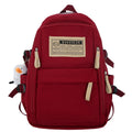 Backpack Simple Large Capacity Travel Backpack Fashion Casual Student Schoolbag One Piece Dropshipping 0100