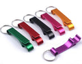 Wholesale Portable Beer Bottle Opener Key Chain Mini Pocket Aluminum Alloy Beverage Beer Bottle Opener Wedding Party Favor Gifts