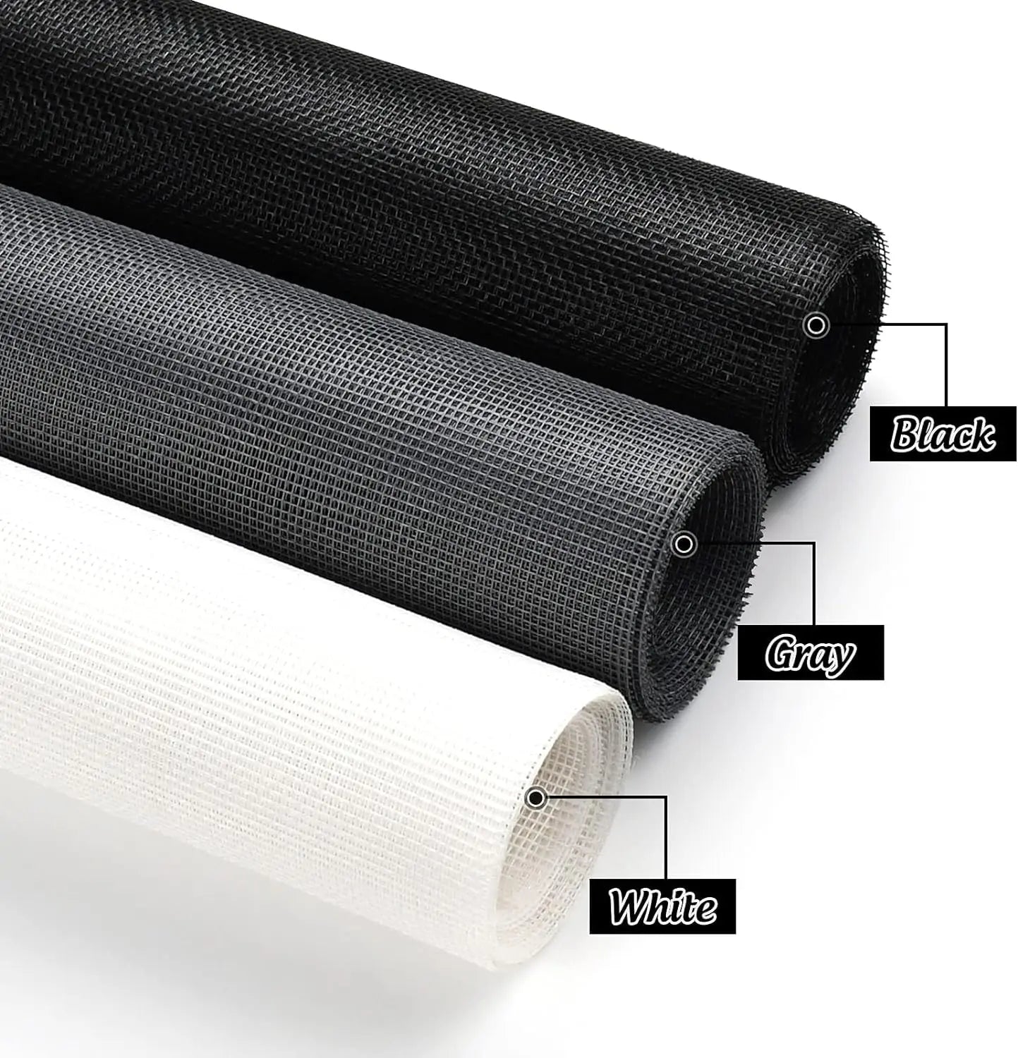 Modern 120cm Roll 14x16 Fiberglass Fireproof Durable Eco-Friendly Grey Window Screen Mesh Mosquito Net for Windows and Doors