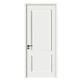 Factory Price WPC Door Interior Flush Hotel Door MDF Wooden Bedroom Composite Doors for Houses with Frame
