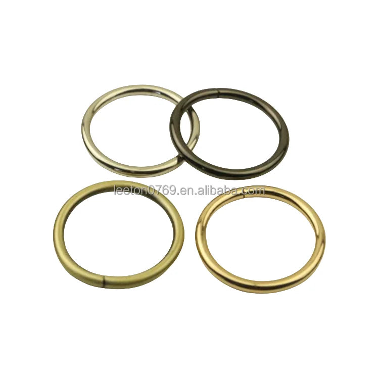 Stock Supply 32mm 1.25inch Metal Round O Ring Bag Buckle