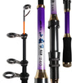 Deep Sea Fishing Carp Carbon Fishing Rods Telescopic Reel Combo Spinning