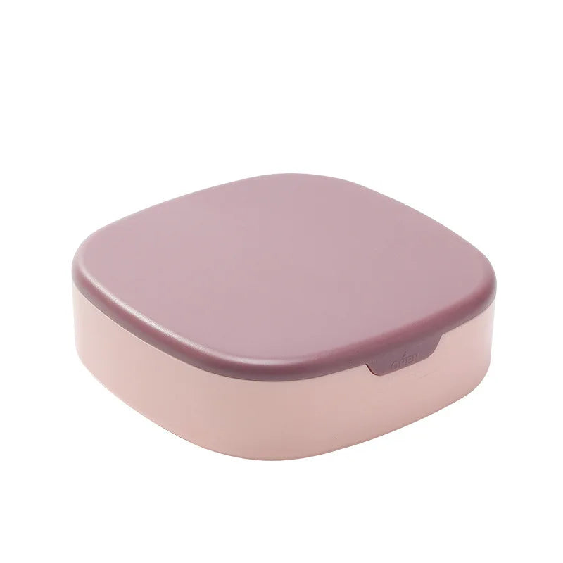 Portable Plastic Jewelry Storage Case with Folding Design Multifunction Holder for Necklaces Earrings & Lipstick-Eco-friendly