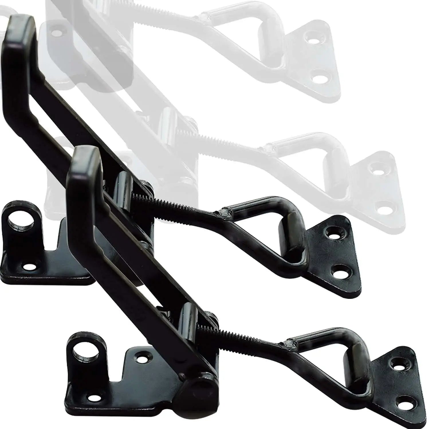 Heavy Duty Toggle Clamp Latch 4003 Style 1320lbs Capacity Pull Latch Clamps Black Adjustable Quick Release Hasp Clamps