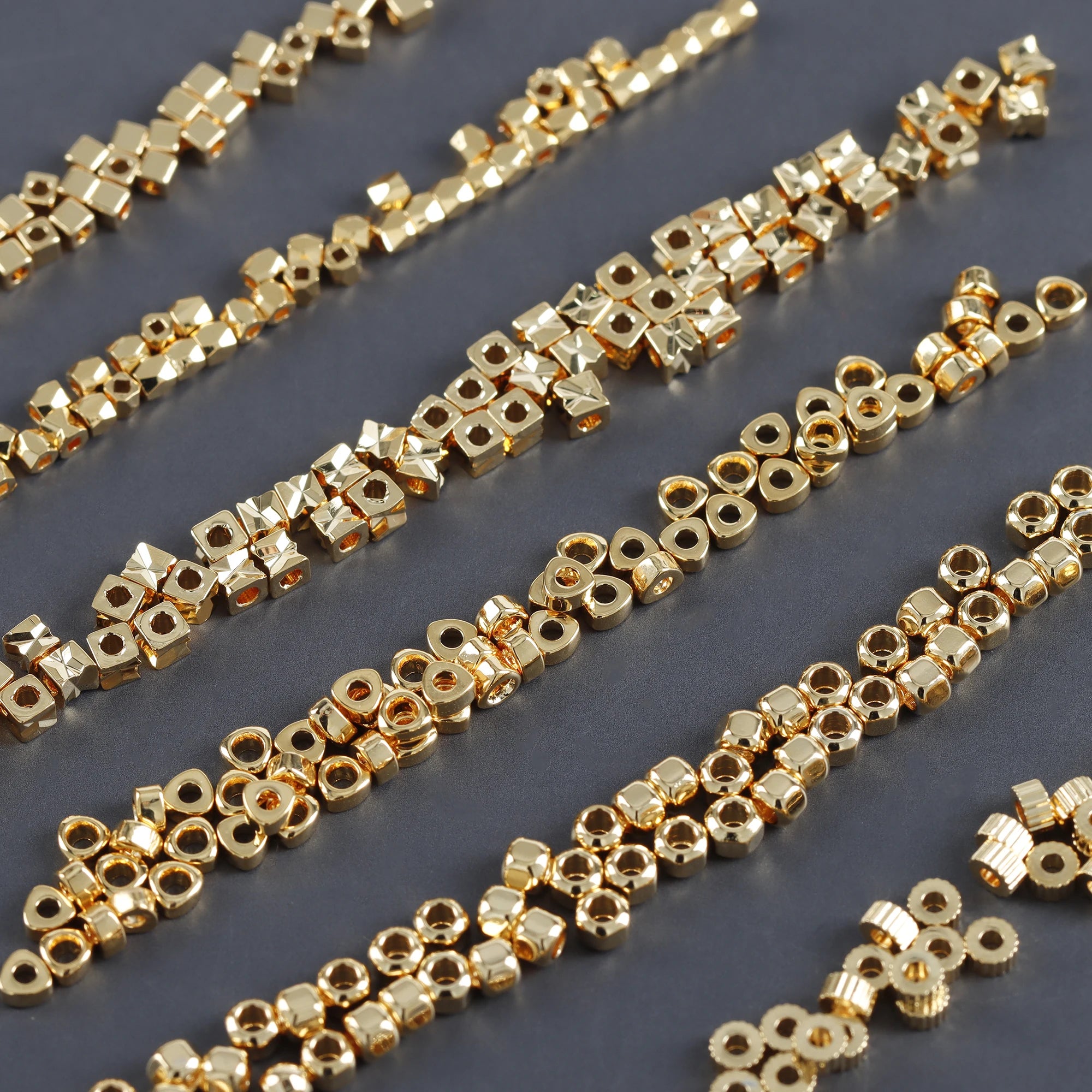 MA31  50pcs/lot Jewelry Accessories18k Gold Platedcopperpass REACHnickel Freeball Snap Claspsdiy Making Findings