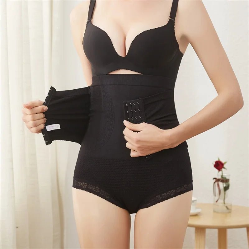 Custom Women Panties Full Body Shapewear Wrap Corset High Waisted Trainer Shorts Shaper