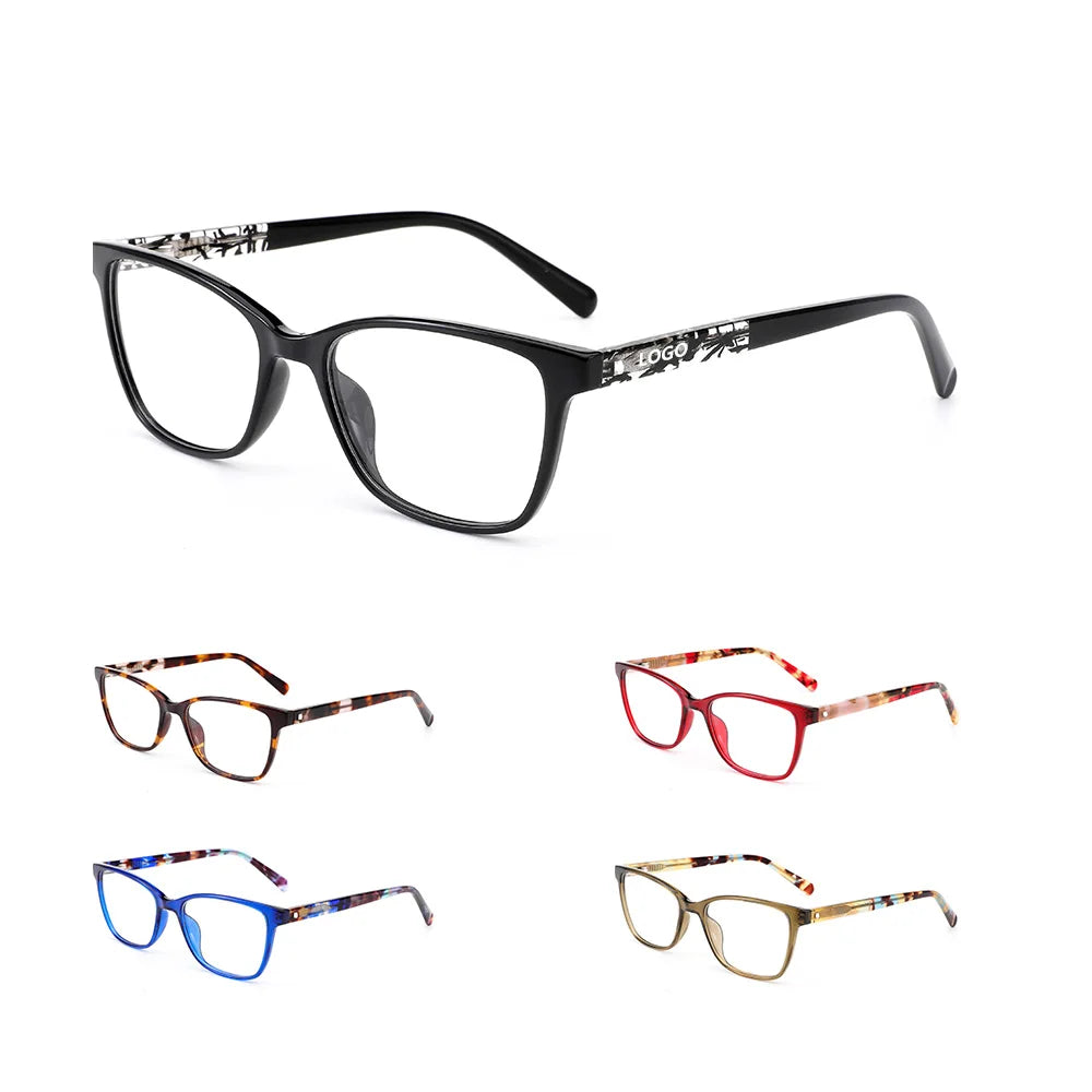 2025 Latest Ultra Light Fashion Thin Acetate Optical Frame Vintage Reading Glasses Direct Factory Sale Stylish Design