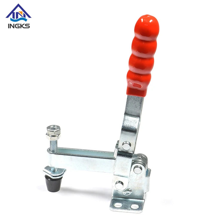 INGKS Heavy Duty Stainless Steel Quick Release Adjustable Swing Handle Toggle Clamp with Inch Measurement-Industrial Grade