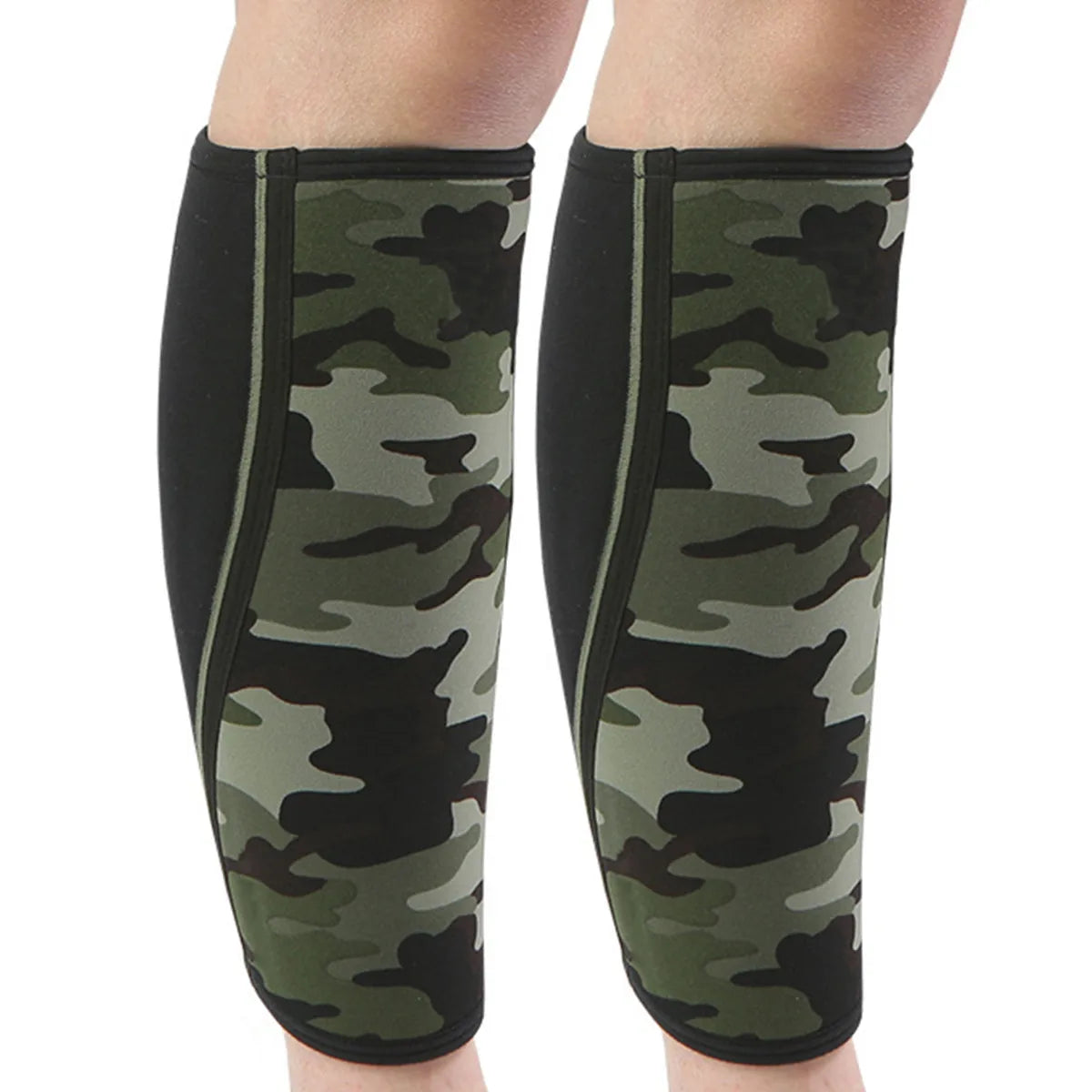 5mm Neoprene Shin Pad Calf Sleeve Support for Gympowerliftingweight LiftingSoccerBasketballFootballLeg Protector