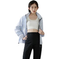 New Arrival Women's Stand-Up Collar Cardigan Jacket for Sports Fitness Sauna Sweat-Wicking Top