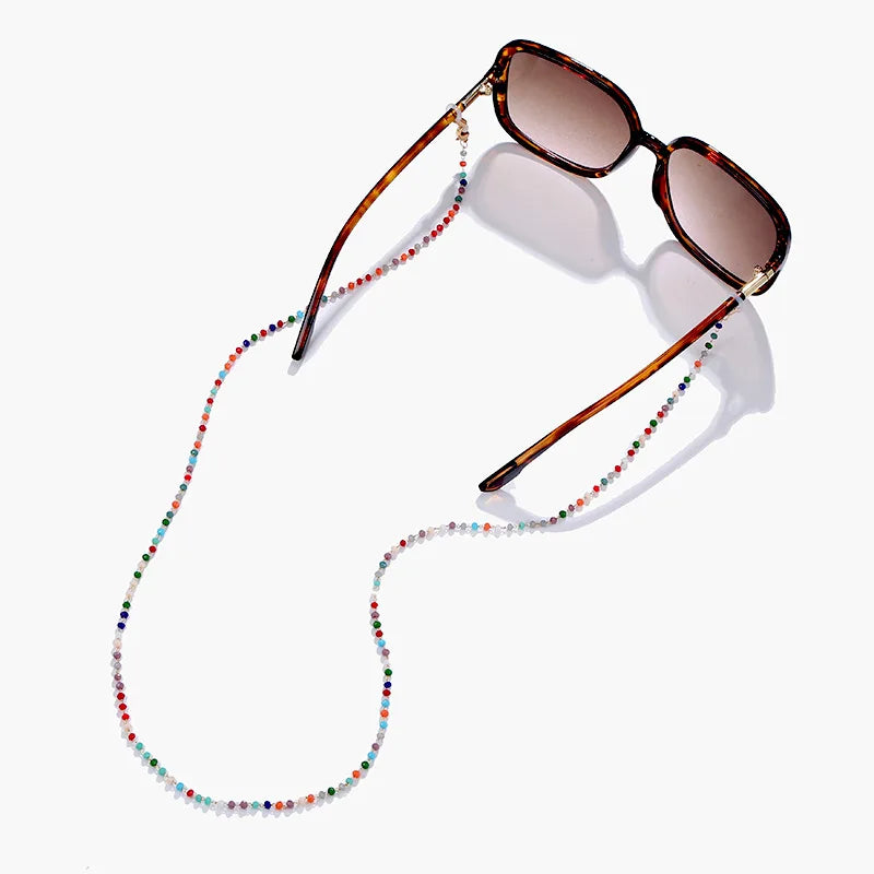 Fashion GIRL BOHEMIA 73cm Sunglasses Chain Women Anti Slip Reading Eyewears Holder Necklace Strap Lanyard Drop
