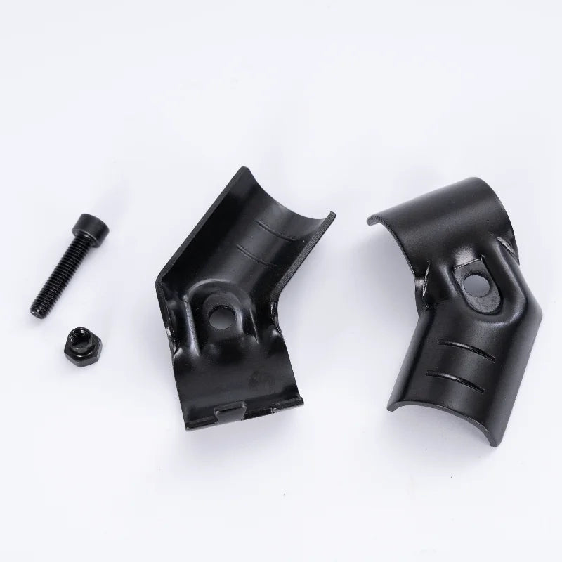 H-18 Black Electrophoresis Lean Manufacturing Modular Metal Joint Piece in 2.3mm for OD 28mmLean Pipe Workbench