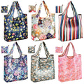 Personalized New Arrival Large Women Cute Eco Friendly Kitchen Reusable Grocery Bags Foldable Shopping Tote