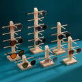 TG7602 Multi Layers Wood Sunglass Display Rack Shelf Eyeglasses Show Stand Jewelry Holder for Multi Pairs Glasses Showcase