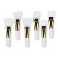 Custom Logo Soft Brush Facial Mud DIY Mask Clay Nylon Silicone Face Makeup Brush