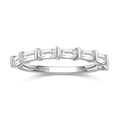 Custom Jewelry Wedding Engagement 925 Silver GRA  VVS  Moissanite Ring Women
