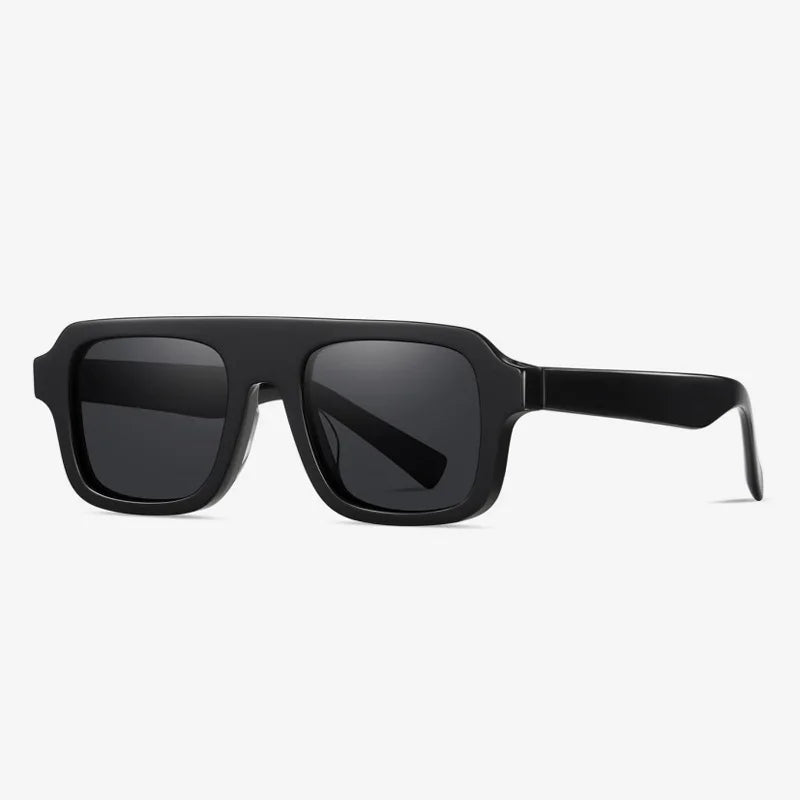 2026 High-End Designer Glasses Square Sunglasses for Men Women Polarized Sunglasses 2025 Luxury Acetate Sunglasses