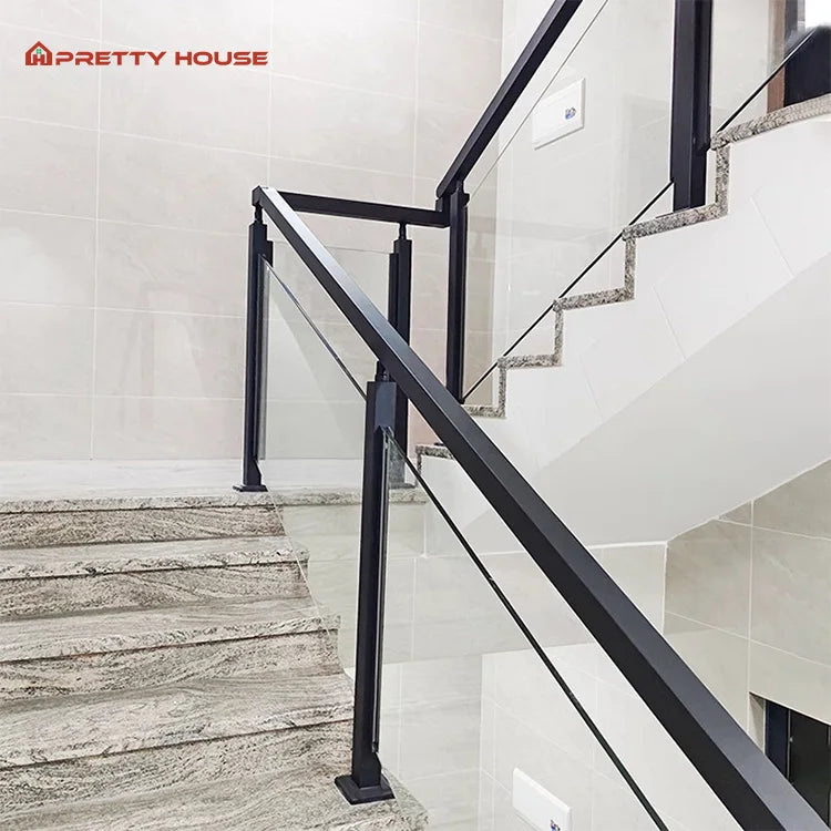 Hot Sale Apratment SUS304 Stainless Steel Post Glass Balcony Guardrail