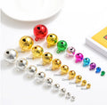 6/8/10/12/14/16mm Green Red pink Silver Gold Purple Blue Cats Pets Metal Fish Wind Chime Hunting Dog Bell