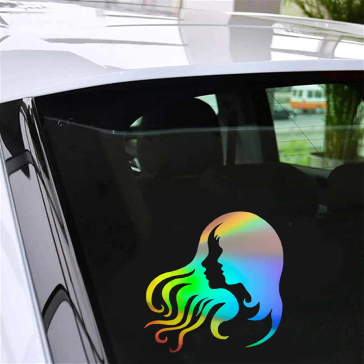 Ghosting Girl Car Window Door Windscreen Bumper Van Laptop Vinyl Decal Sticker Gift Die Cut Decals Laptop Window Glass