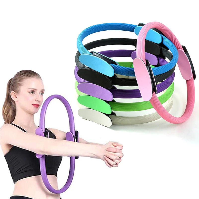 Custom Logo 38cm Fitness Yoga Pilates Ring Gym Exercise Magic Circle