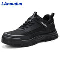 LAoutun Safety Shoes Insulation 10KV Anti Smashing and Puncture Lightweight Breathable Safety Shoes for Men