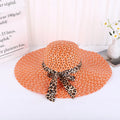 Summer Women's Woven Beach Straw Caps Beach Fashion Tourists Sun Hats