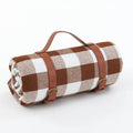 Best Seller Outdoor Camping Use Waterproof Boho Quilted Picnic Blankets Roll up Package Picnic Towels