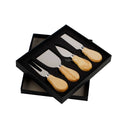 Gift for Christmas Cheese Knife Kit Wooden Handle Stainless Steel Cheese Knives Set for Charcuterie Board Cheese Knife Spreader