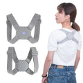 Factory Price Electric Posture Corrector Back Brace Spine Stretcher Lumbar Vibration Massager USB Rechargeable Deck Backbelt