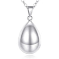 Water-Drop Teardrop Women Harmony Mexican Bola Bell Angel Chime Caller Ball Necklace