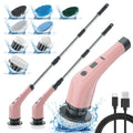 2025 ABS Cordless Long Handle Electric for 2500mAh Cleaning Brush Eco-Friendly Stainless Steel Handle for Room Shower