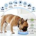 Eco-Friendly Silicone Slow Feeder Dog Bowl with Automatic Anti-Tipping Bottom Non-Slip and Easy Cleaning Features