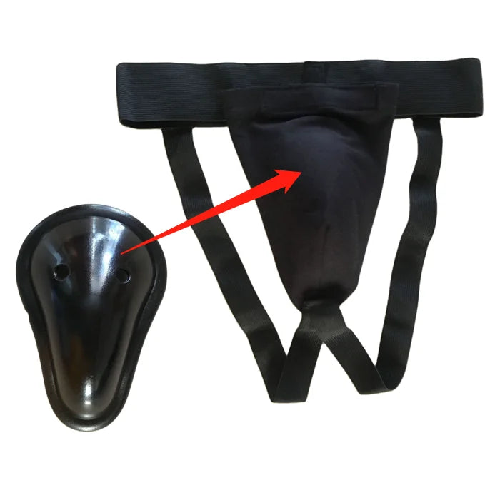PP TPR MMA Taekwondo Male Boxing Groin Guard Cup Protector for Men