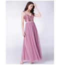 Customized Plus Size A-Line Sequin Wedding Party Formal Prom Dress Tulle Spaghetti Sashes Evening Bridesmaid Dresses