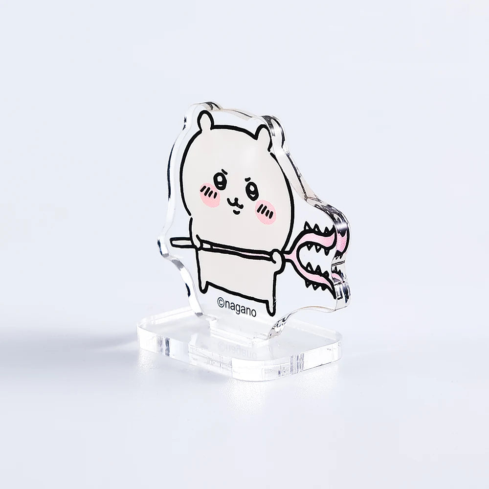 CNAWO Custom Clear Acrylic Digital Photo Keychain with UV Printing Anime Cartoon Design Customizable Color & Logo