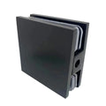 Condibe Shower Room Wall Mounted Matt Black Glass Clip