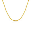 Minimalist No logo Pendant Simple Necklace Waterproof Platinum 18k Gold Plated Necklace 925 Sterling Silver Chain Necklace Jewel