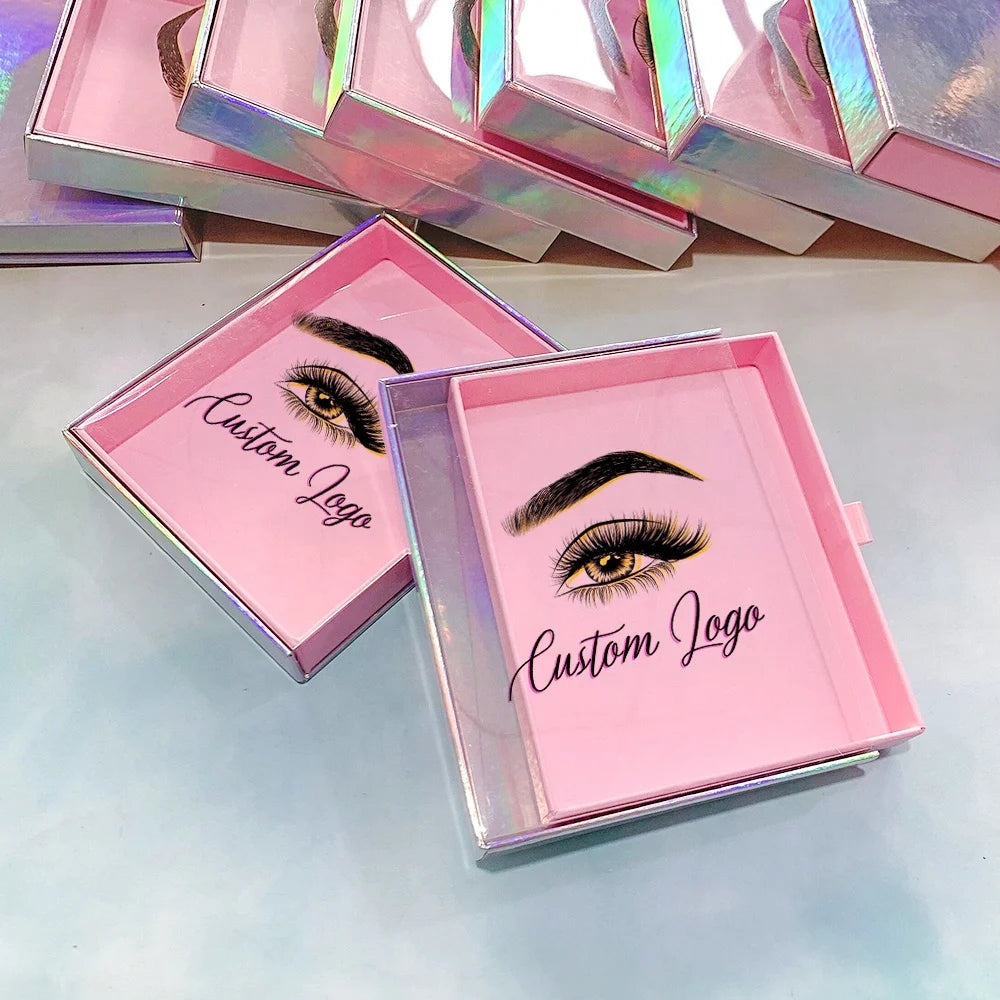 New Design Eyelash Book 3 Pairs Lash Book 3d 5d Mink Lash Strips Wholesale 3 Pair Set Lash Book