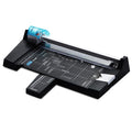 Dotted Wavy Line Indentation Rounded Corner Photo 5-in-1 Roller Sliding Knife Paper Cutter with Angled Guidelines