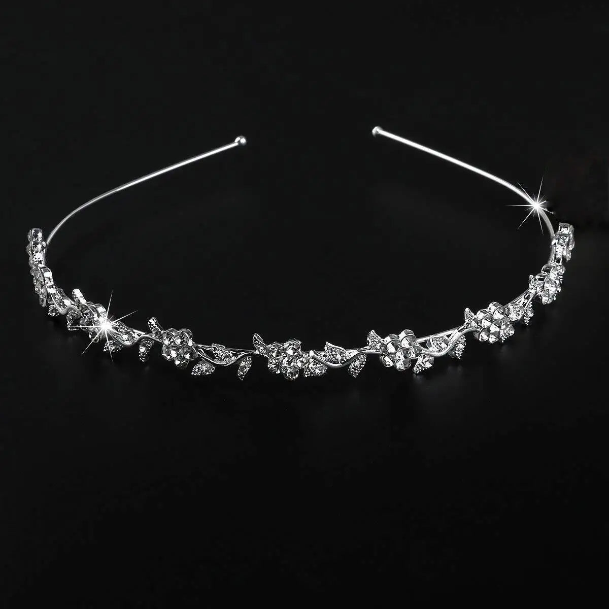 Hot Selling Rhinestone Flower Headband Hair Accessories Factory Direct Sales Bridal Wedding Headdress