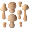 Mushroom Figures Schima Wood Tailai Natural Eco-Friendly Multifunction Home Decoration Customized Logo Love Europe Folk Art