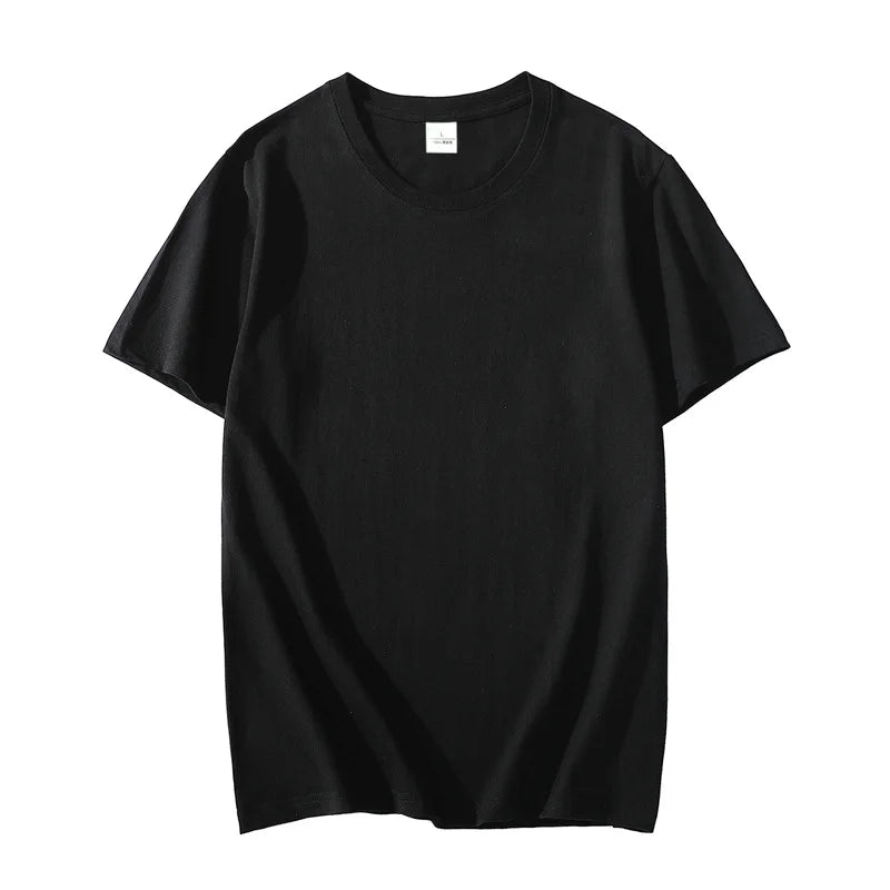 60% Cotton 40% Polyester Men Oem logo Custom Print Embroidery Design Wholesale Blank Plain Blank t Shirt