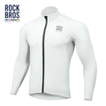 ROCKBROS ROAD to for SERIES Men's Custom Lightweight Windproof Warm Full Sleeve Autumn Cycling Jacket Made in China