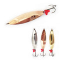 MISTER LURE High Quality OEM 35g 105mm Metal Spoon Fishing Lure Manufacturing Saltwater Long Cast Spoon Fishing Lure