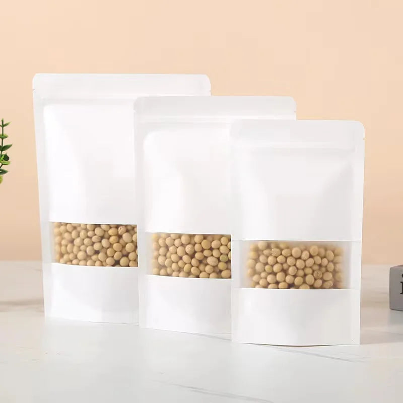 Food Grade Kraft Paper Bag Packaging Zip Lock Paper Pouch Paper Bags Category