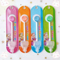 Cute Lollipop Tongue Cleaner for Kids Soft Plastic Tongue Scraper Wholesale Oral Care Hygiene Tool Multi-color