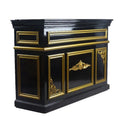 2022 New Style Wood Salon Reception Desk for Beauty Salon Hair Salon Barbershop Nail Salon-Modern Design Customizable Color Logo